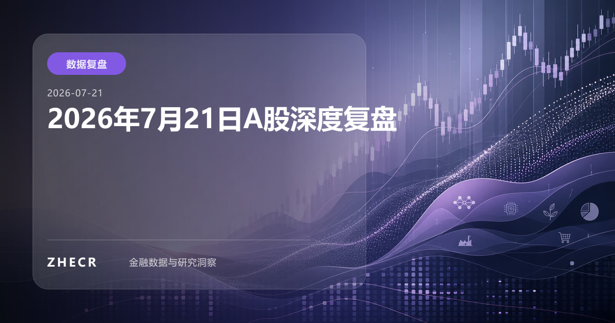 2026年7月21日A股深度复盘