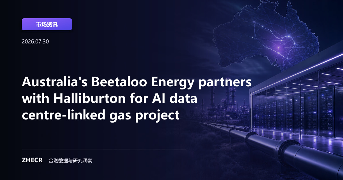 Australia's Beetaloo Energy partners with Halliburton for AI data centre-linked gas project