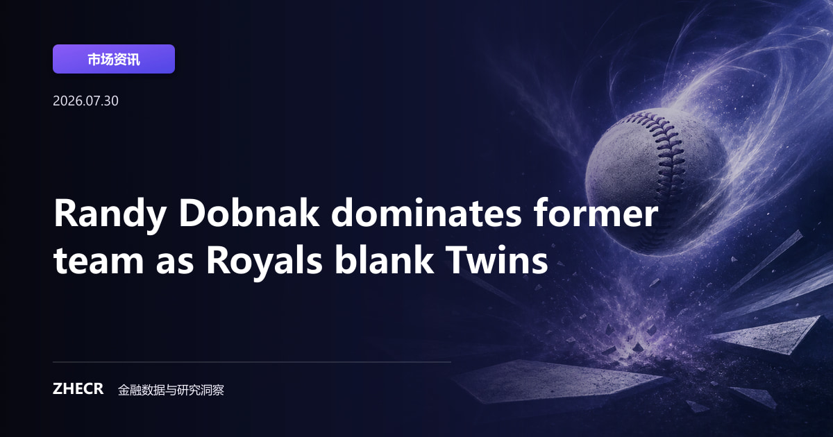 Randy Dobnak dominates former team as Royals blank Twins