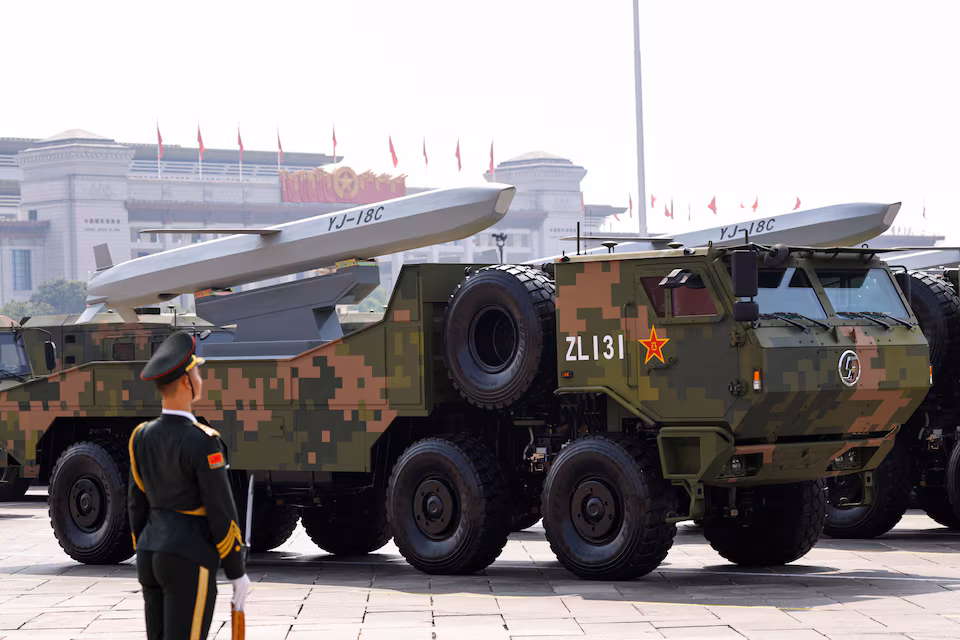 Military parade to mark the 80th anniversary of the end of World War Two, in Beijing