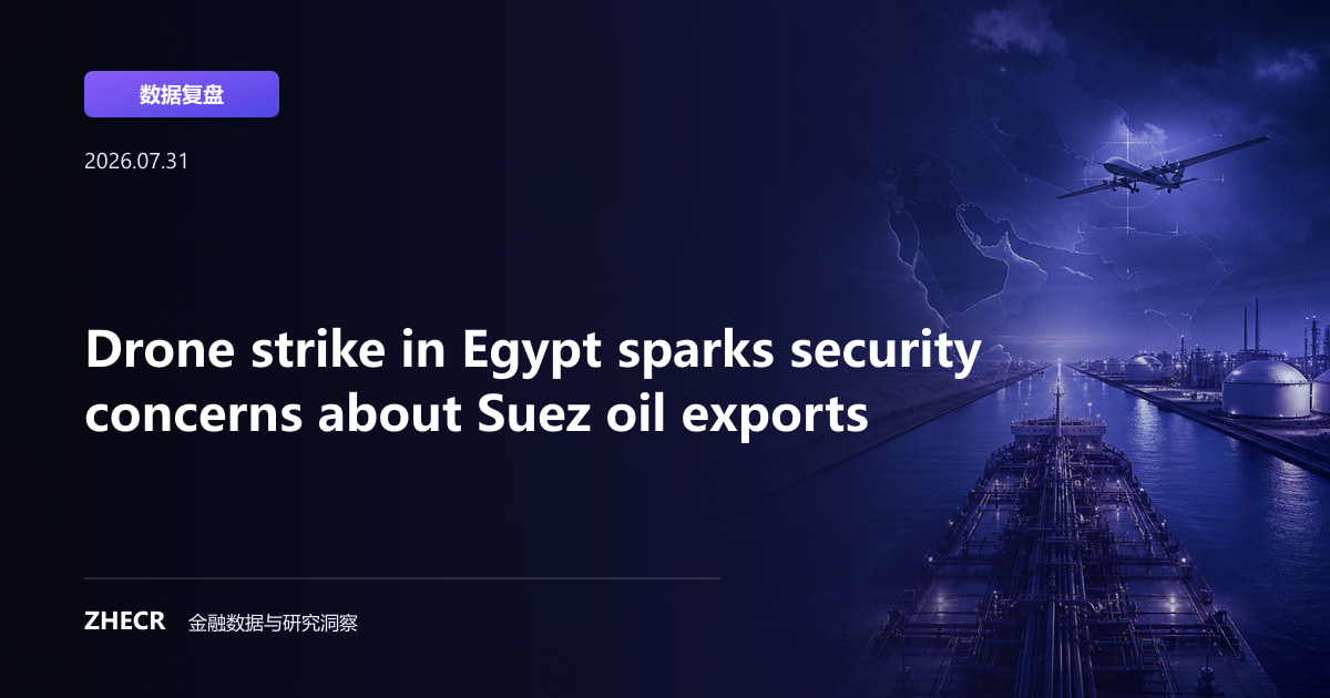 Drone strike in Egypt sparks security concerns about Suez oil exports