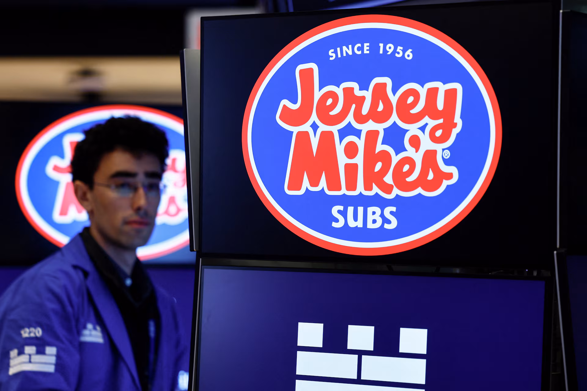 Sandwich chain Jersey Mike’s holds IPO at the New York Stock Exchange (NYSE) in New York City