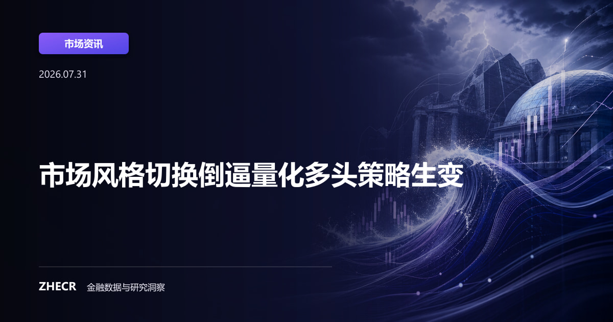 市场风格切换倒逼量化多头策略生变