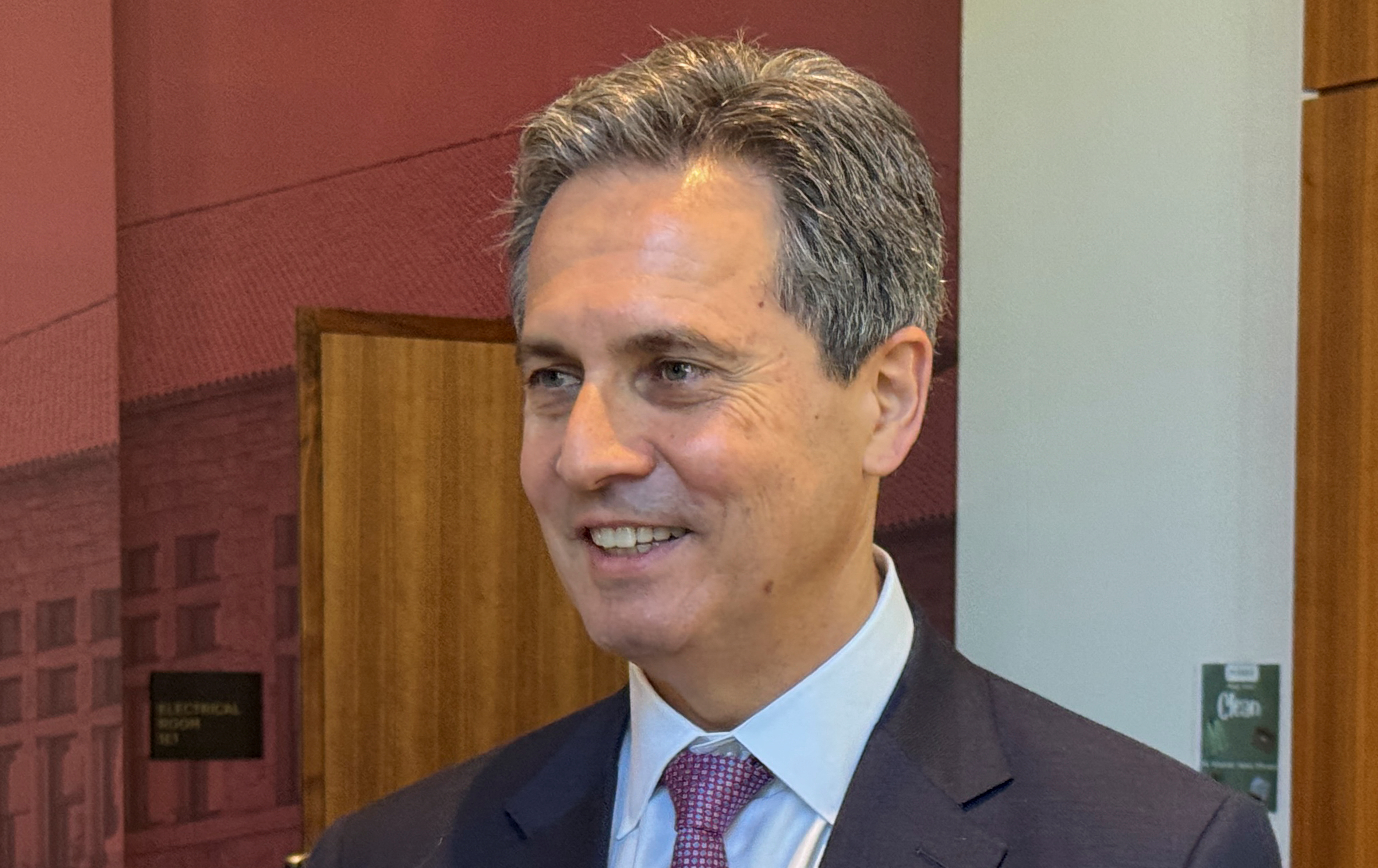 St. Louis Federal Reserve Bank President Alberto Musalem attends conference at Stanford University’s Hoover Institution in Palo Alto