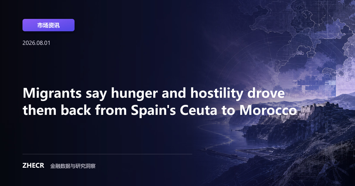 Migrants say hunger and hostility drove them back from Spain's Ceuta to Morocco