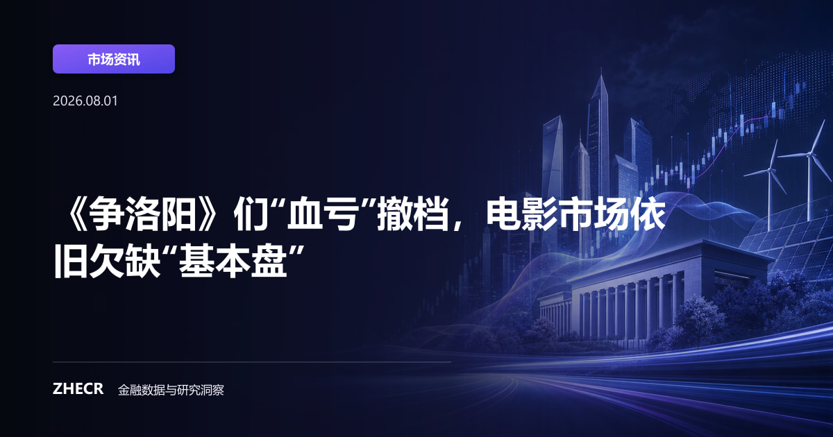 《争洛阳》们“血亏”撤档，电影市场依旧欠缺“基本盘”