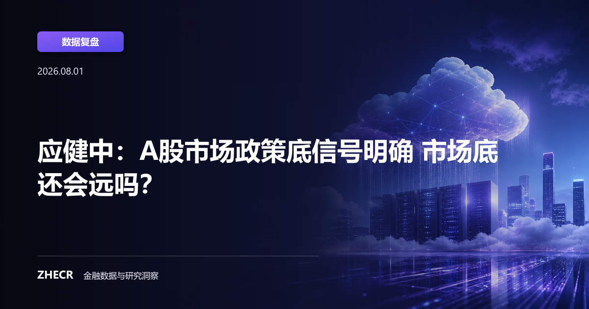 应健中：A股市场政策底信号明确 市场底还会远吗？