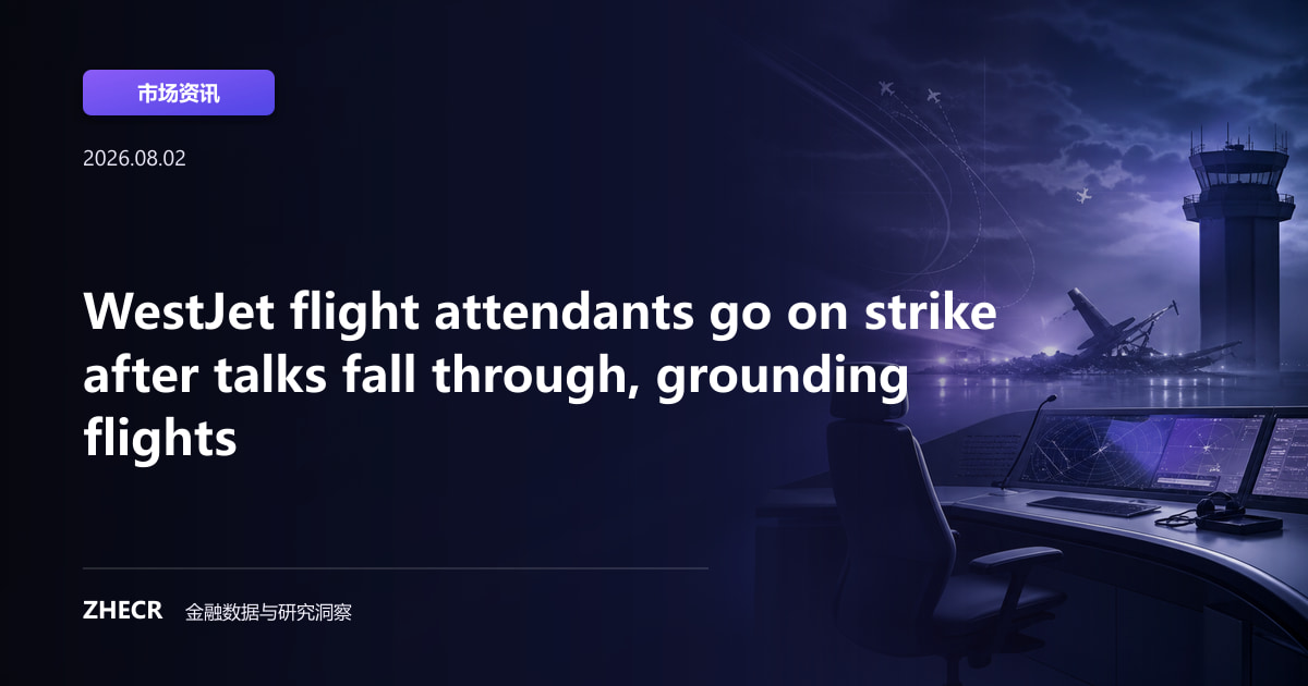 WestJet flight attendants go on strike after talks fall through, grounding flights