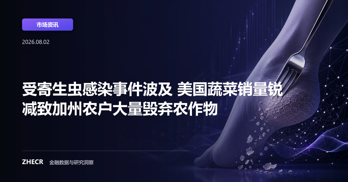 受寄生虫感染事件波及 美国蔬菜销量锐减致加州农户大量毁弃农作物