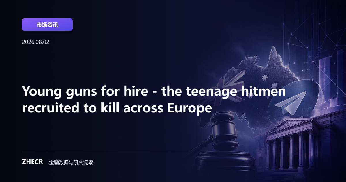 Young guns for hire - the teenage hitmen recruited to kill across Europe