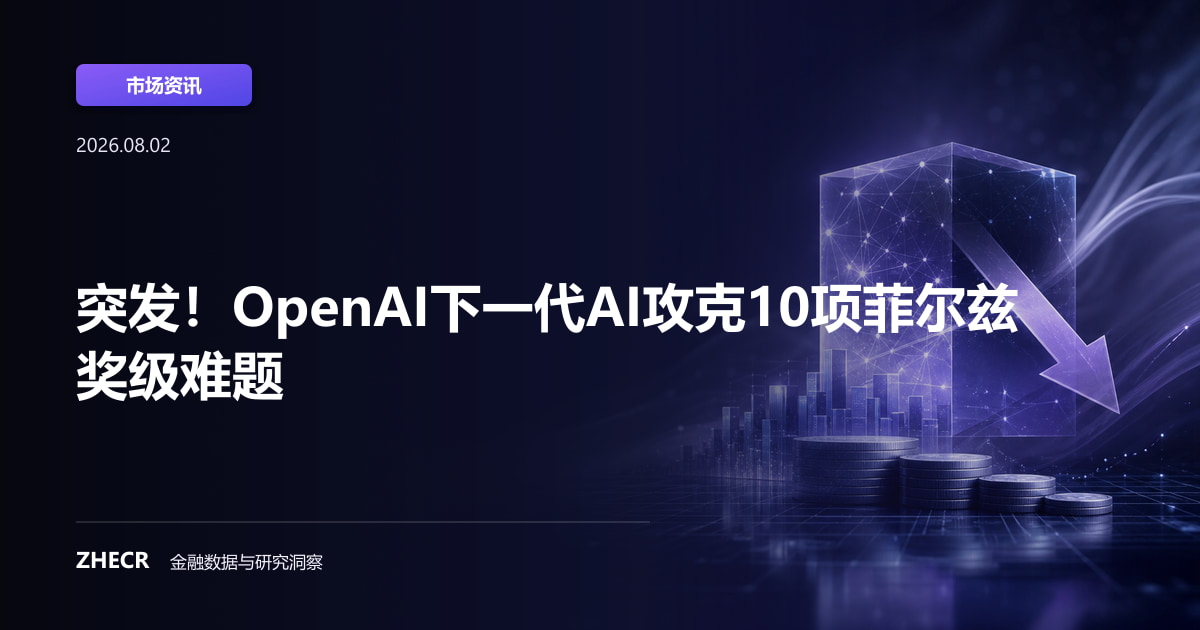 突发！OpenAI下一代AI攻克10项菲尔兹奖级难题