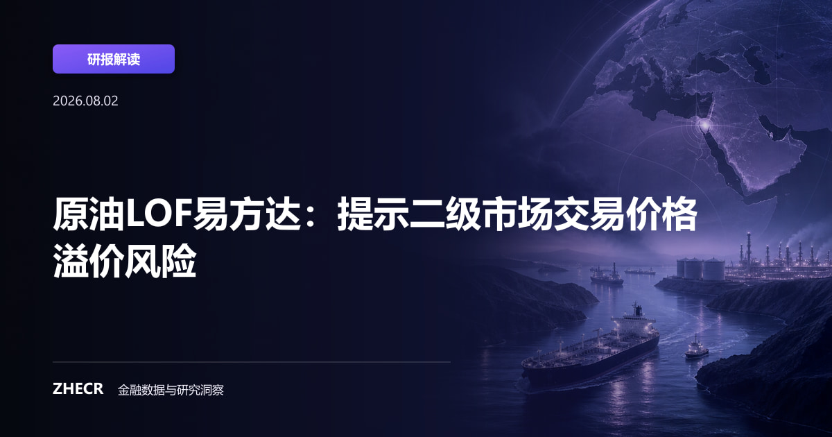 原油LOF易方达：提示二级市场交易价格溢价风险