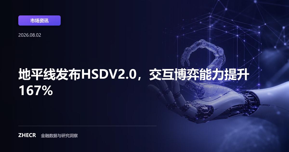 地平线发布HSDV2.0，交互博弈能力提升167%