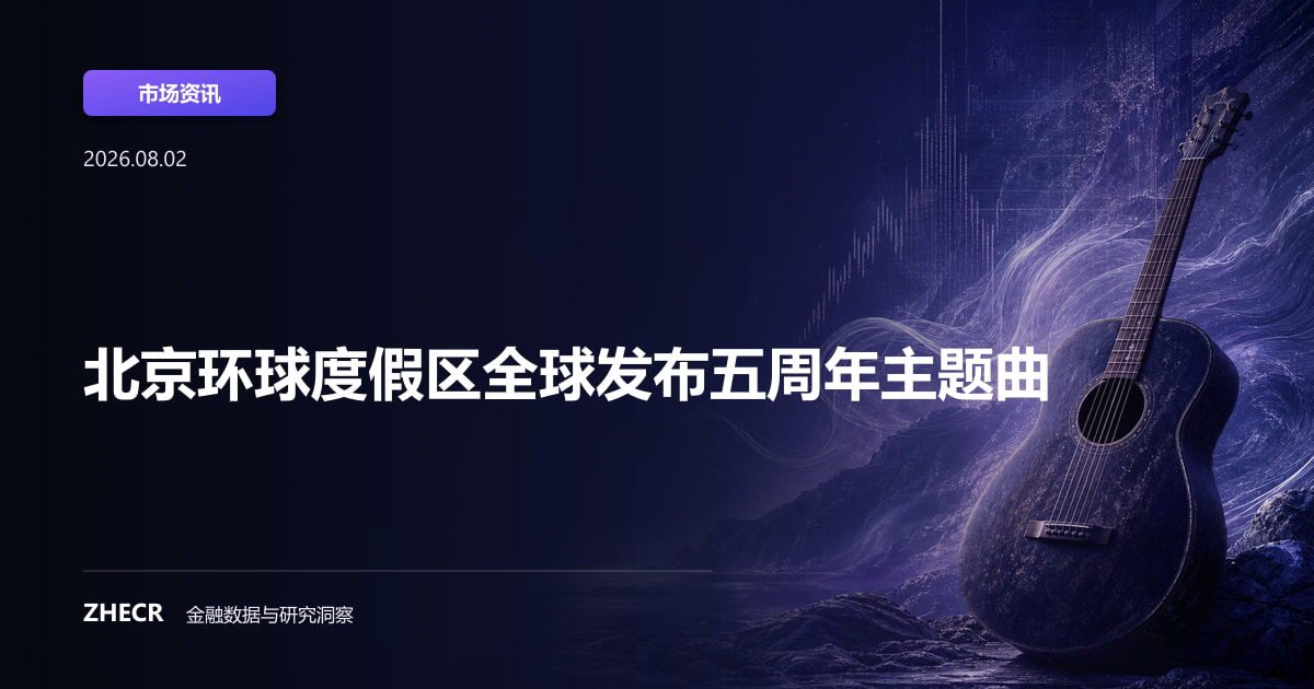 北京环球度假区全球发布五周年主题曲
