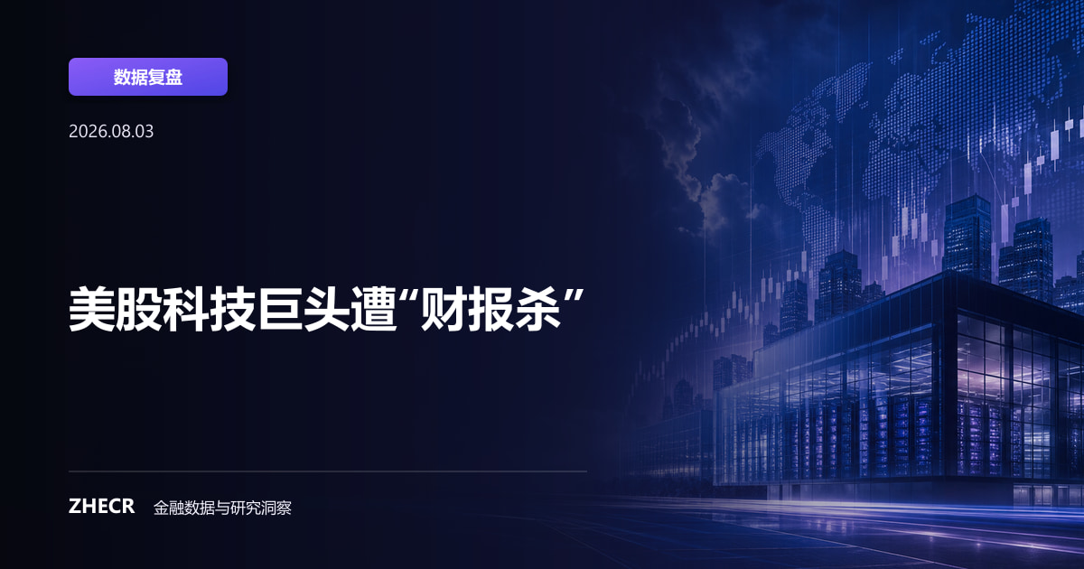 美股科技巨头遭“财报杀”