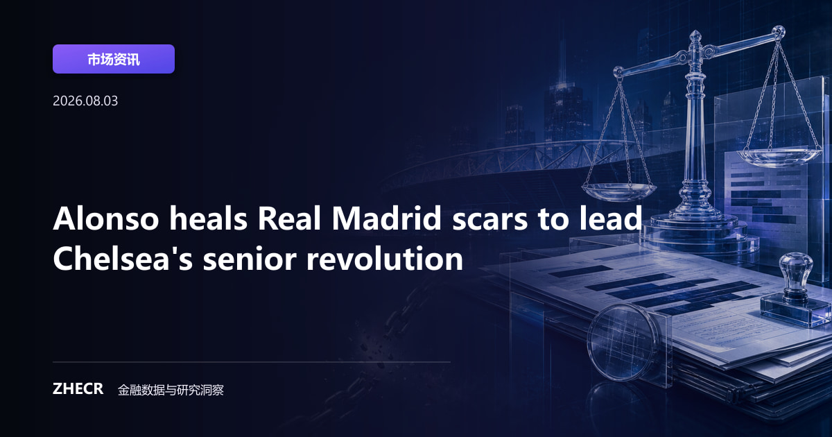 Alonso heals Real Madrid scars to lead Chelsea's senior revolution