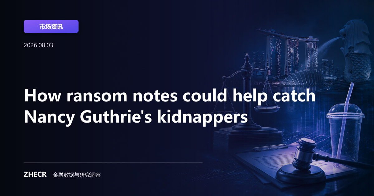 How ransom notes could help catch Nancy Guthrie's kidnappers