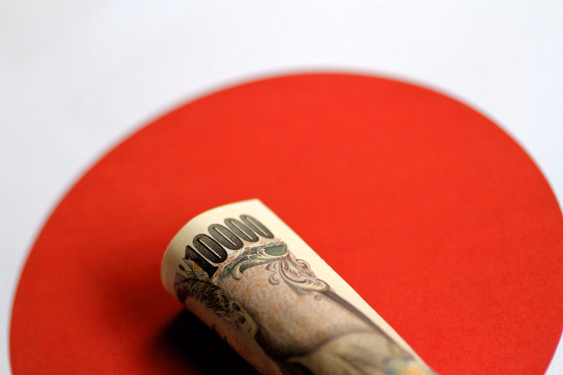Illustration photo of a Japan Yen note