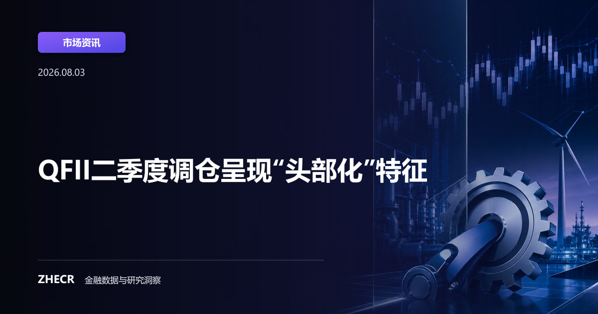 QFII二季度调仓呈现“头部化”特征