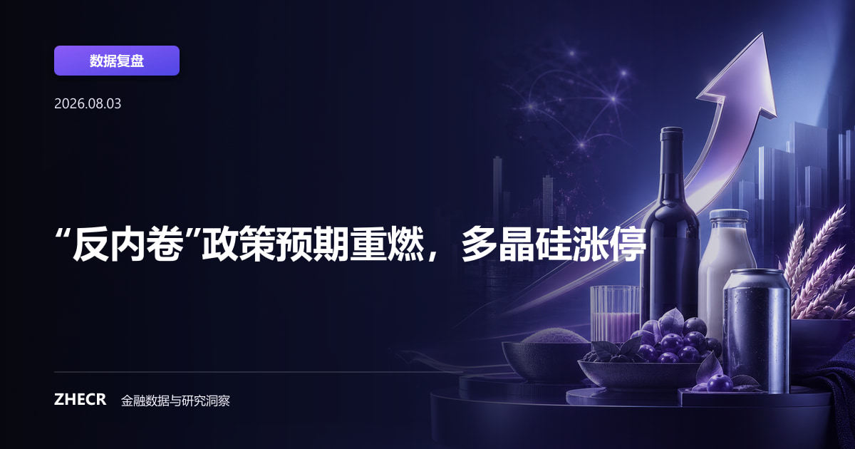 “反内卷”政策预期重燃，多晶硅涨停