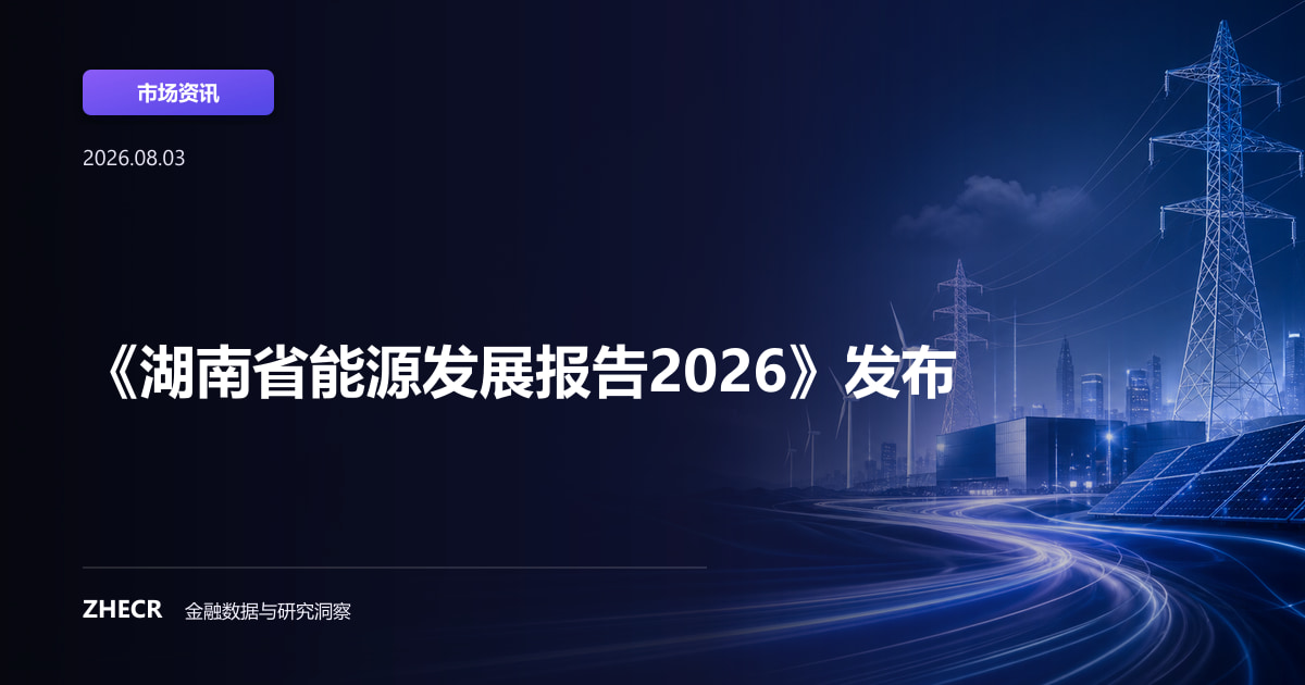 《湖南省能源发展报告2026》发布