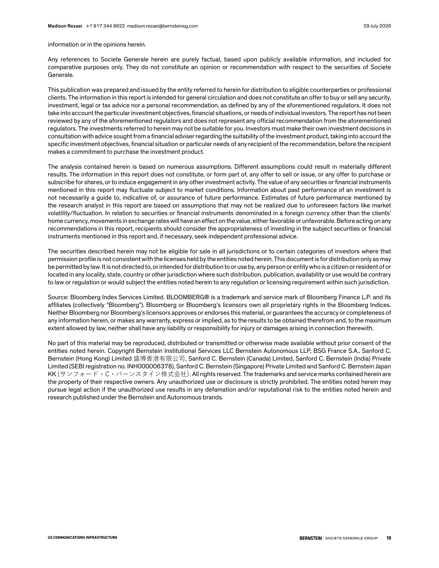 伯恩斯坦-易昆尼克斯（EQIX.US）2026年二季度财报点评：电力能耗指引超预期，亮点十足！-260729 - 第 19 页