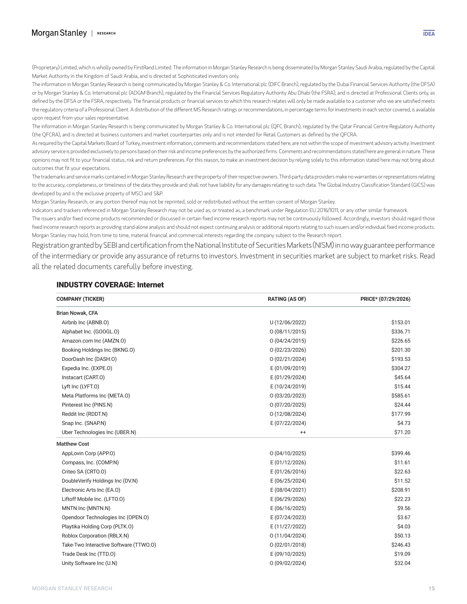 大摩-Meta Platforms（META.US）2026财年二季报点评：核心壁垒坚挺，多重“看涨期权”即将兑现-260730 - 第 15 页