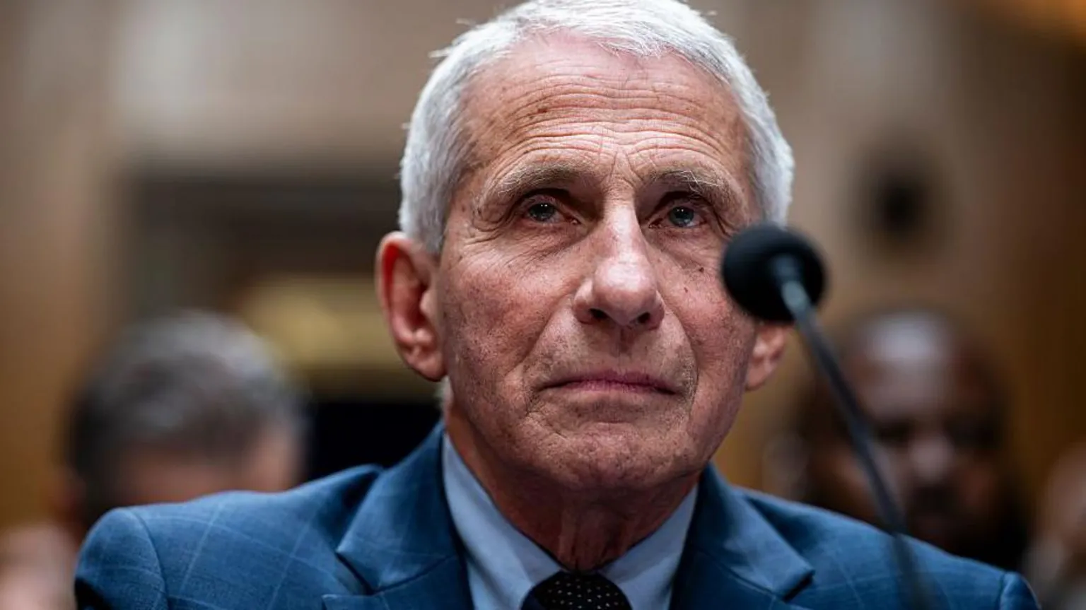 Bloomberg via Getty Images Anthony Fauci during a Senate Homeland Security and Governmental Affairs Committee hearing on 29 July