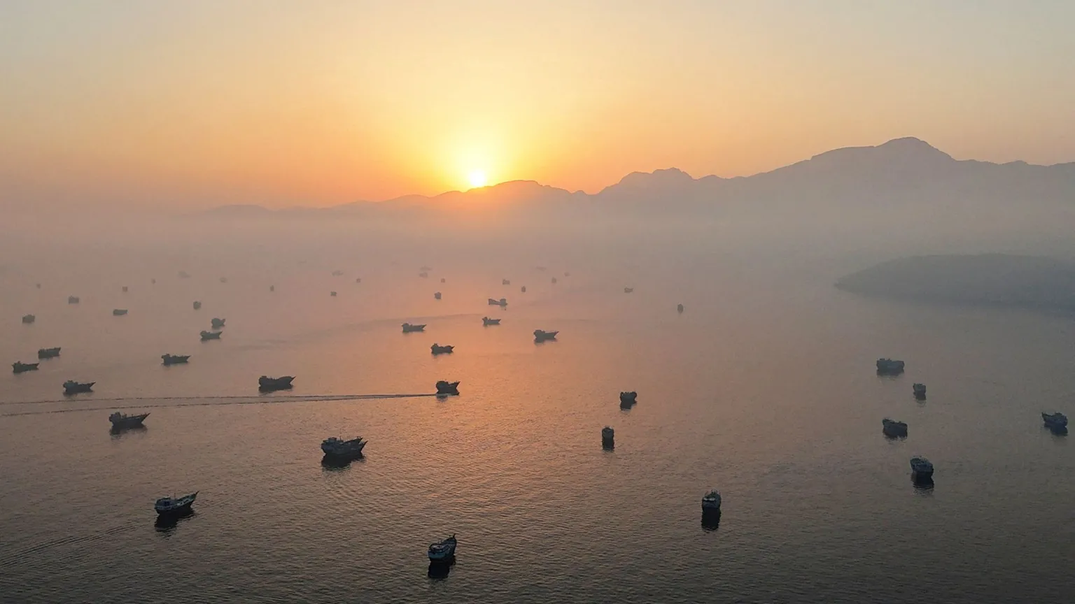 Reuters Vessels in the Strait of Hormuz, as seen from Musandam, Oman, June 15, 2026